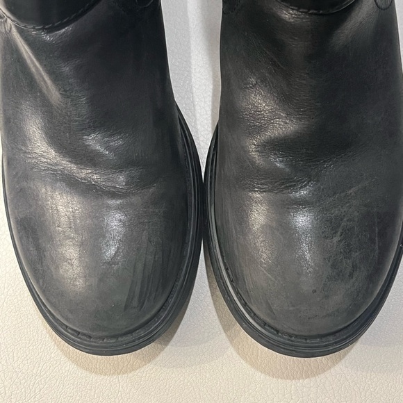 Aquatalia - black leather boots - size 8 1/2 - Picture 2 of 3